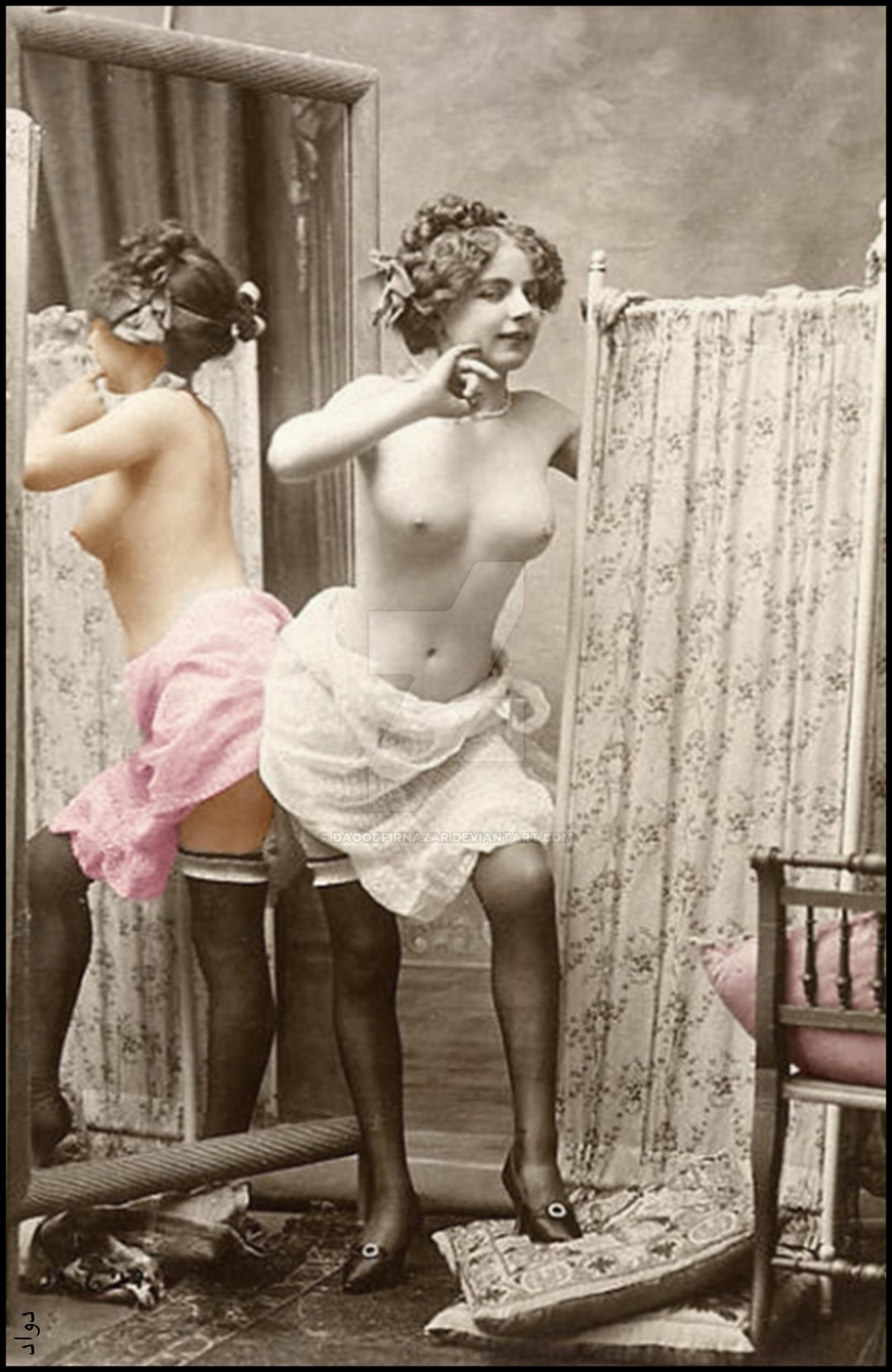 Ретро эротические дамы