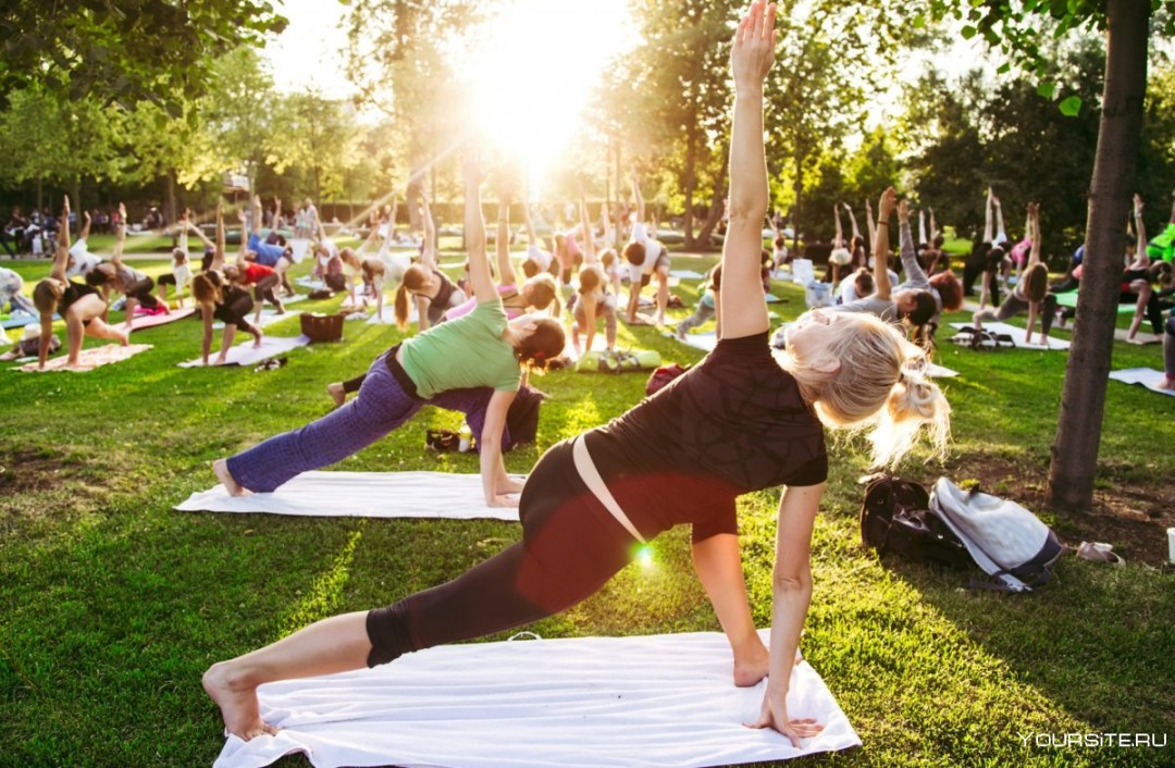Занятия на свежем воздухе