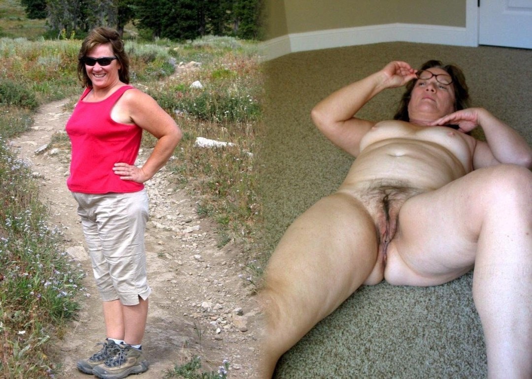 Старушки одетые и раздетые